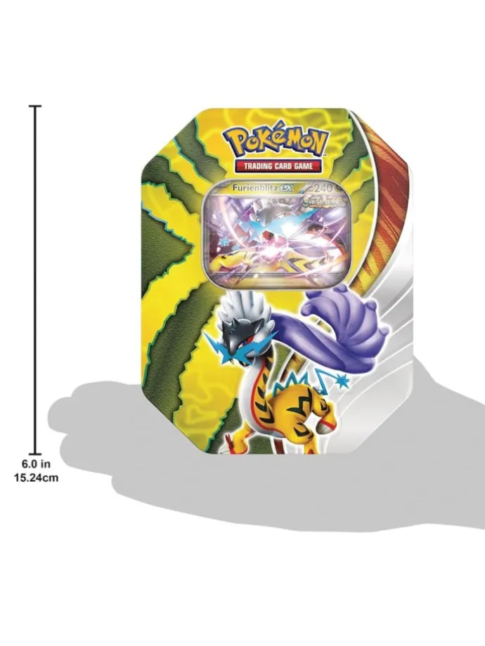 Tin Box Furienblitz | Pokemon | Sammel-Karten | Kollektion deutsch