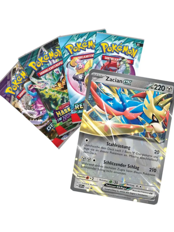 Tin Box Zacian | Pokemon | Sammel-Karten | Kollektion deutsch