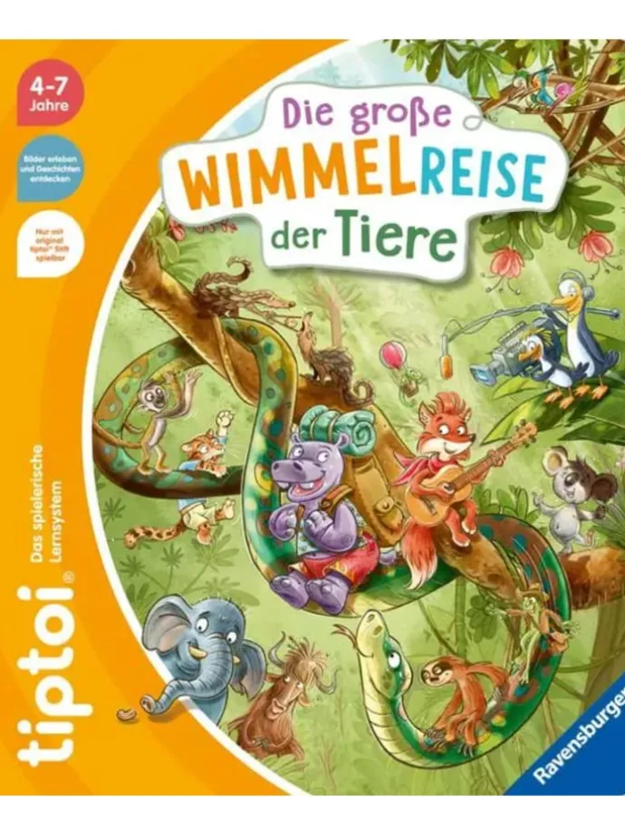 tiptoi® Die große Wimmelreise der Tiere