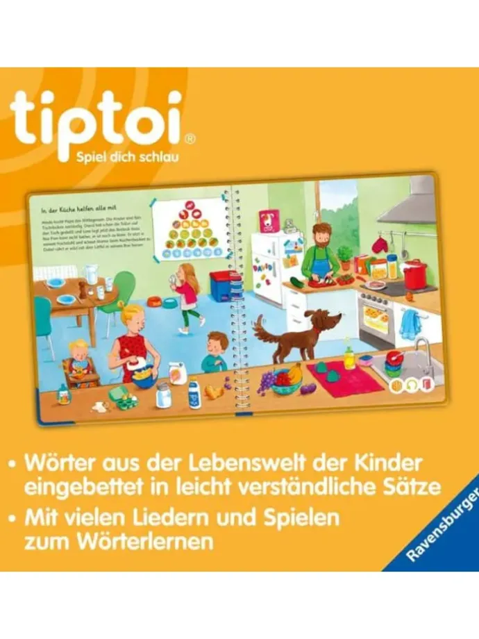 tiptoi® Mein Wörter-Bilderbuch Unser Zuhause
