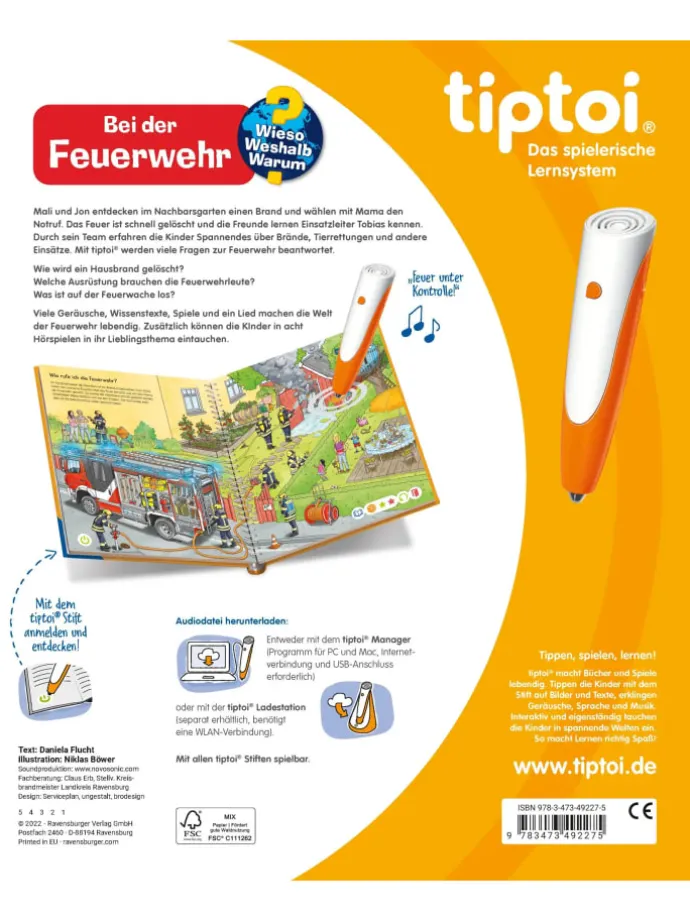 tiptoi® Wieso? Weshalb? Warum? Bei der Feuerwehr