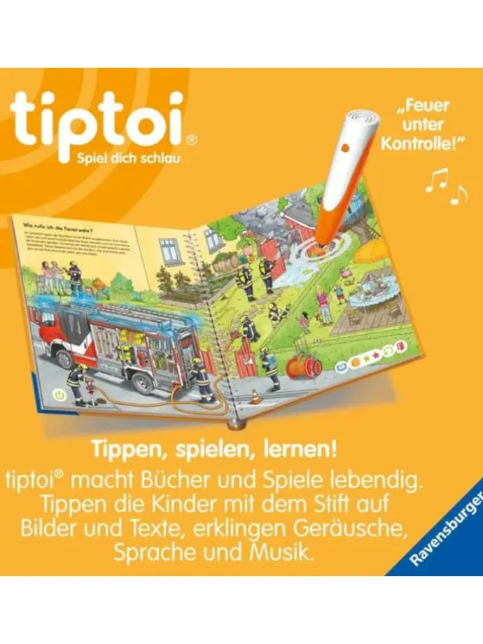 tiptoi® Wieso? Weshalb? Warum? Bei der Feuerwehr