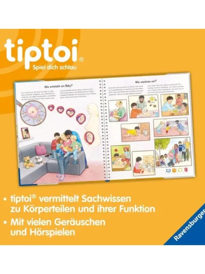 tiptoi® Wieso? Weshalb? Warum? Alles über den Körper