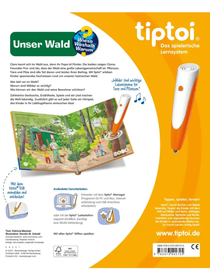 tiptoi® Wieso? Weshalb? Warum? - Unser Wald