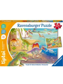 tiptoi® 2x12 Puzzle "Dinosaurier" - ab 3 Jahren
