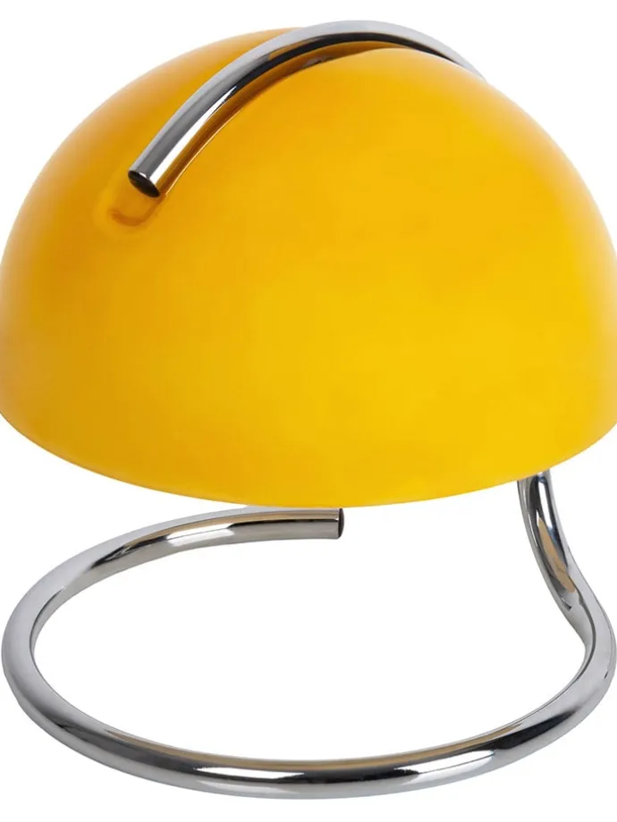 Tischleuchte "Burano" in Gelb - (H)25 x Ø 23,5 cm
