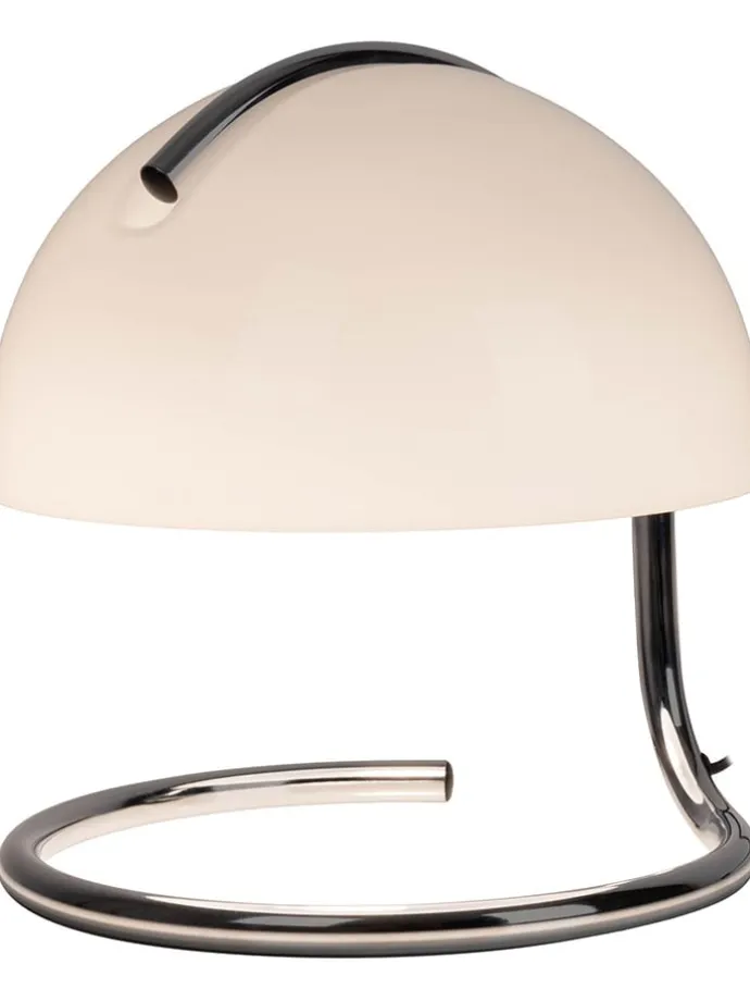 Tischleuchte "Burano" in Weiß - (H)25 x Ø 23,5 cm