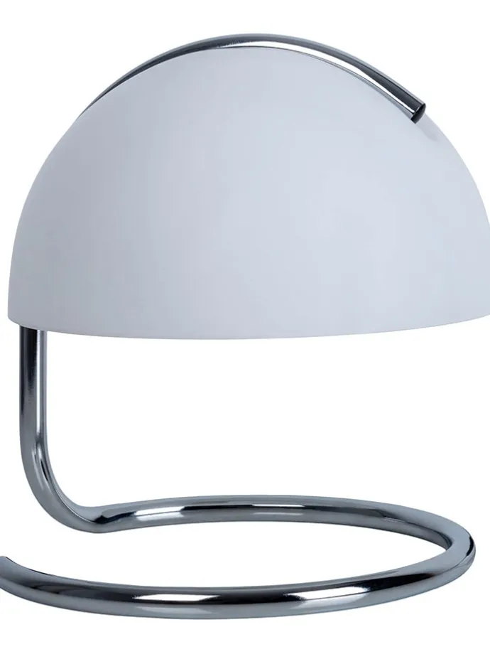 Tischleuchte "Burano" in Weiß - (H)25 x Ø 23,5 cm