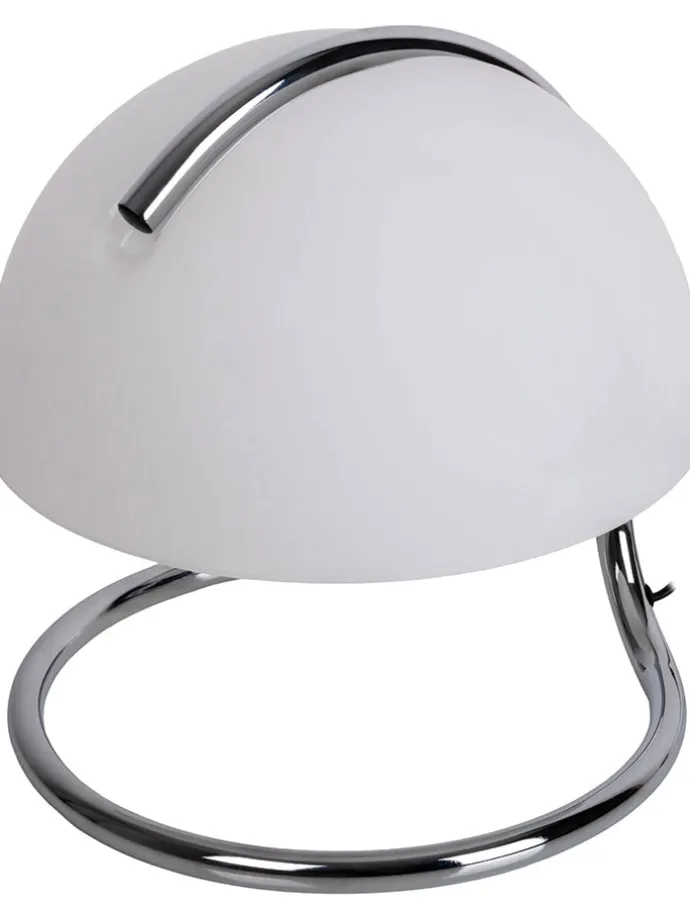 Tischleuchte "Burano" in Weiß - (H)25 x Ø 23,5 cm