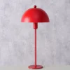 Tischleuchte "Petunia" in Rot - (H)41 cm