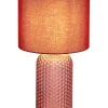 Tischleuchte "Sofia" in Orange - (H)50 x Ø 26,5 cm