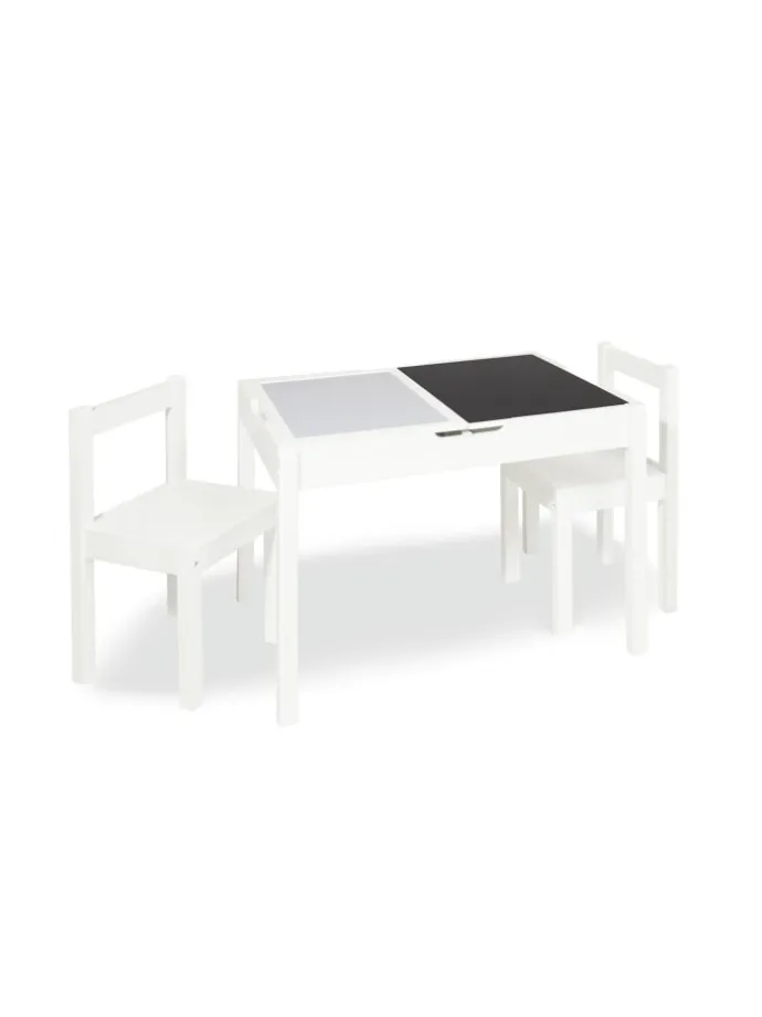 Tischplatten-Set mit Magnettafel und Tafellack für Kindersitzgruppe Linnea,…
