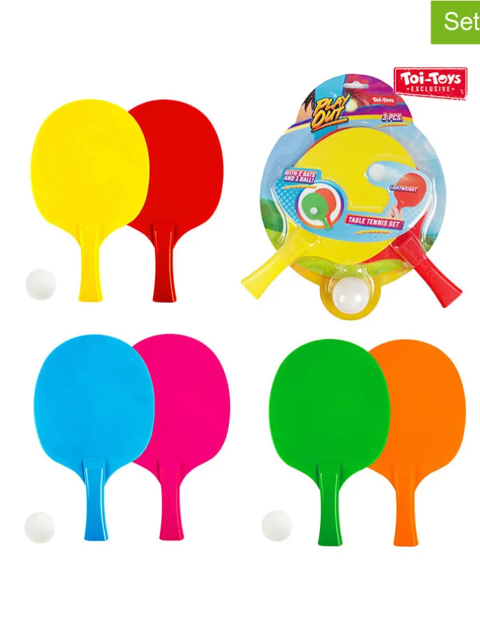 Tischtennis-Set in Bunt - ab 3 Jahren (Überraschungsprodukt)