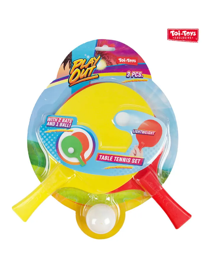 Tischtennis-Set in Bunt - ab 3 Jahren (Überraschungsprodukt)