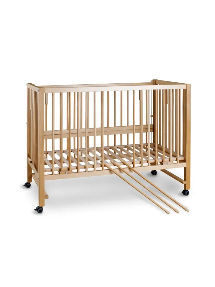 tiSsi® XXL Anstell- / Beistellbett HAJO Buche NATUR 124x64 cm