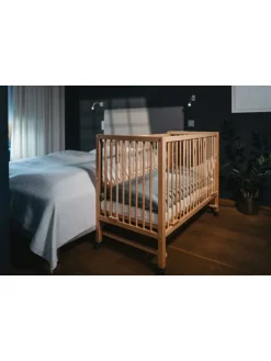 tiSsi® XXL Anstell- / Beistellbett HAJO Buche NATUR 124x64 cm