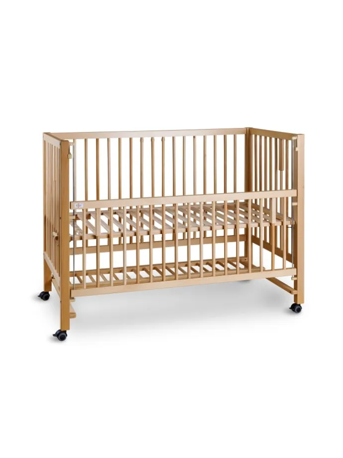 tiSsi® XXL Anstell- / Beistellbett HAJO Buche NATUR 124x64 cm