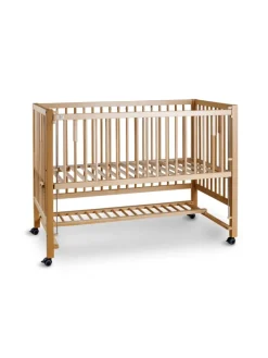 tiSsi® XXL Anstell- / Beistellbett HAJO Buche NATUR 124x64 cm
