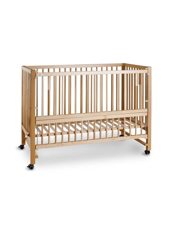 tiSsi® XXL Anstell- / Beistellbett HAJO Buche NATUR 124x64 cm