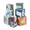 8tlg. Bausteinset "Deer friends" in Bunt - ab 12 Monaten