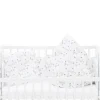 4-tlg. Bettwäsche-Set für Nino Decke 80 x in weiss