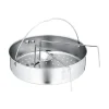 2tlg. Edelstahl-Dampgareinsatz-Set - Ø 22 cm