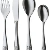 4tlg. Edelstahl-Kinderbesteck-Set "Pezzy"