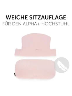 5-tlg. Essbrett-Set für Alpha Plus - Click in weiss,rosa