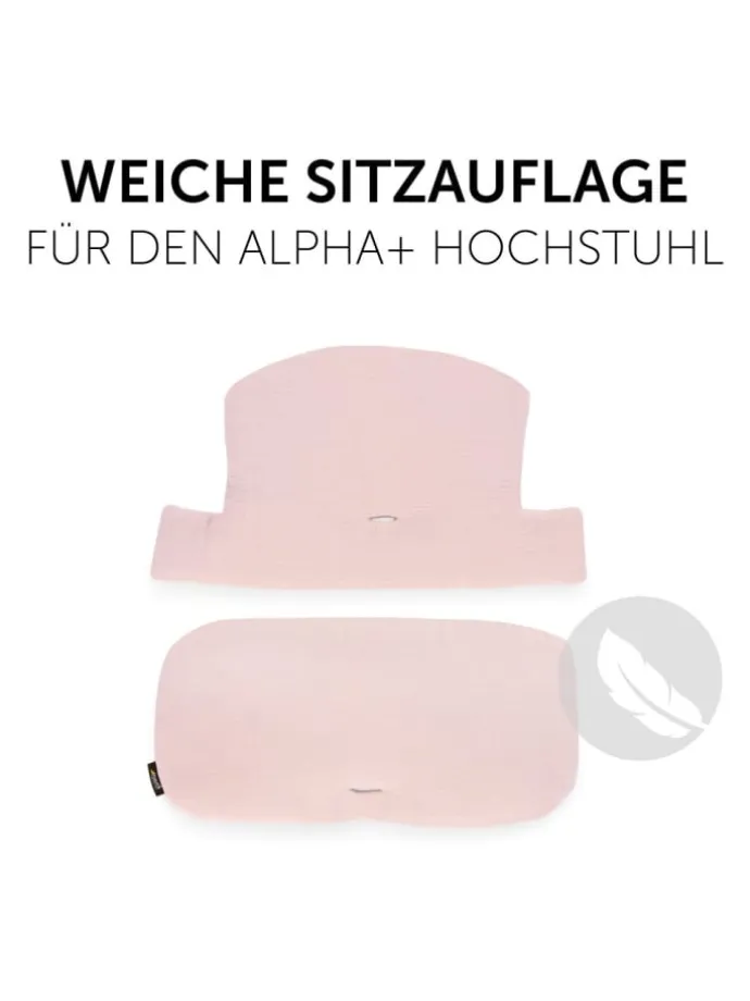 5-tlg. Essbrett-Set für Alpha Plus - Click in weiss,rosa