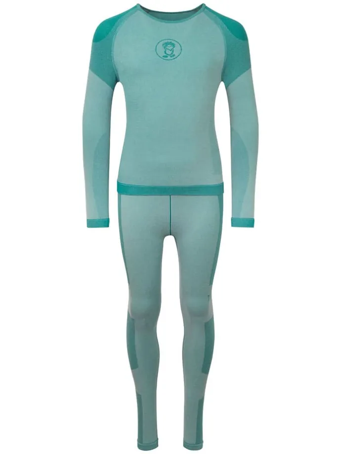 2tlg. Funktionswäsche-Set "Hemsedal Baselayer" in Türkis