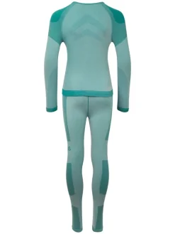 2tlg. Funktionswäsche-Set "Hemsedal Baselayer" in Türkis