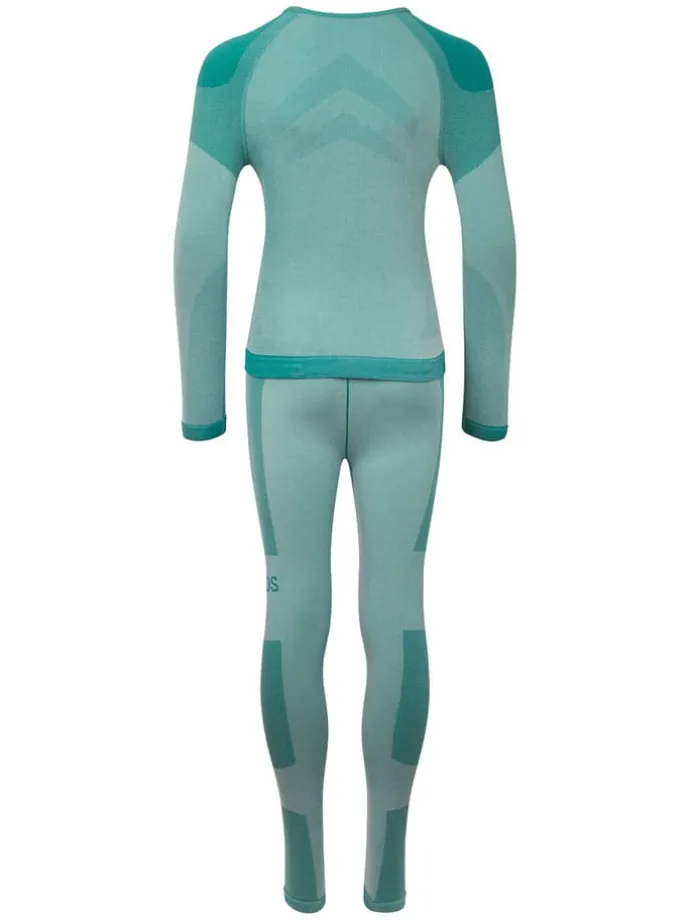 2tlg. Funktionswäsche-Set "Hemsedal Baselayer" in Türkis