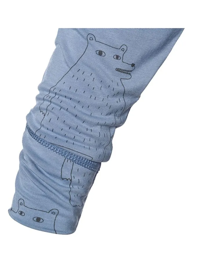 2tlg. Funktionswäsche-Set "Polarbear" in Blau