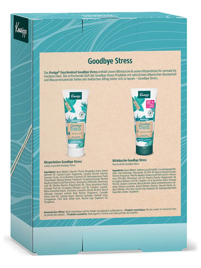 2tlg. Geschenkset "Goodbye Stress", je 200 ml