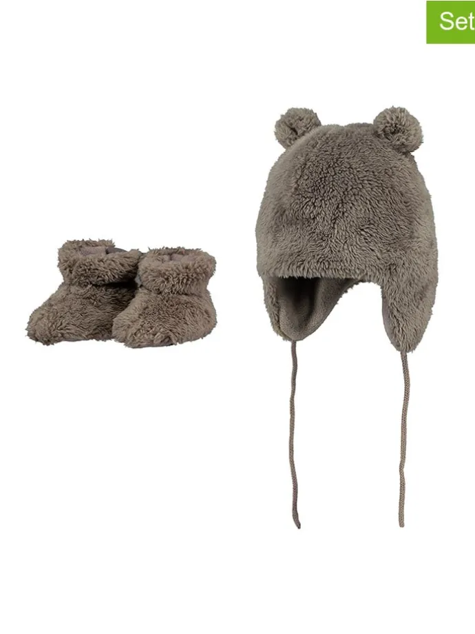 2tlg. Geschenkset "Noa" in Braun
