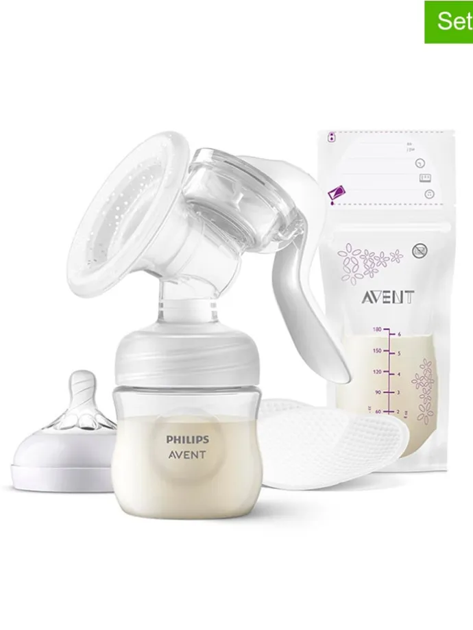 11tlg. Handmilchpumpen-Set "Natural Motion"