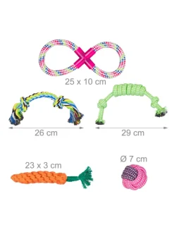 10tlg. Hundespielzeug Set
