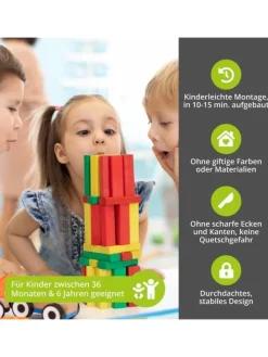 5-tlg. Kindersitzgruppe Amy in Grau / weiß