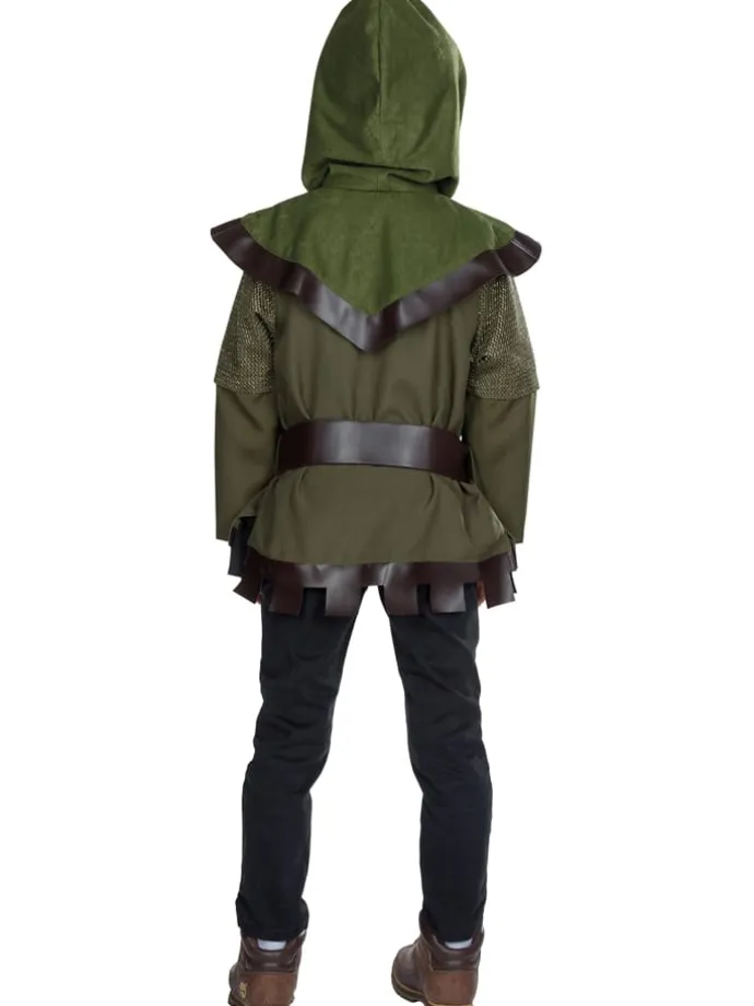 2tlg. Kostüm "Waldläufer" in Khaki/ Braun