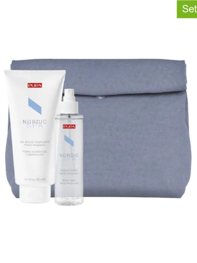 3tlg. Körperpflege-Set "Nordic Spa"