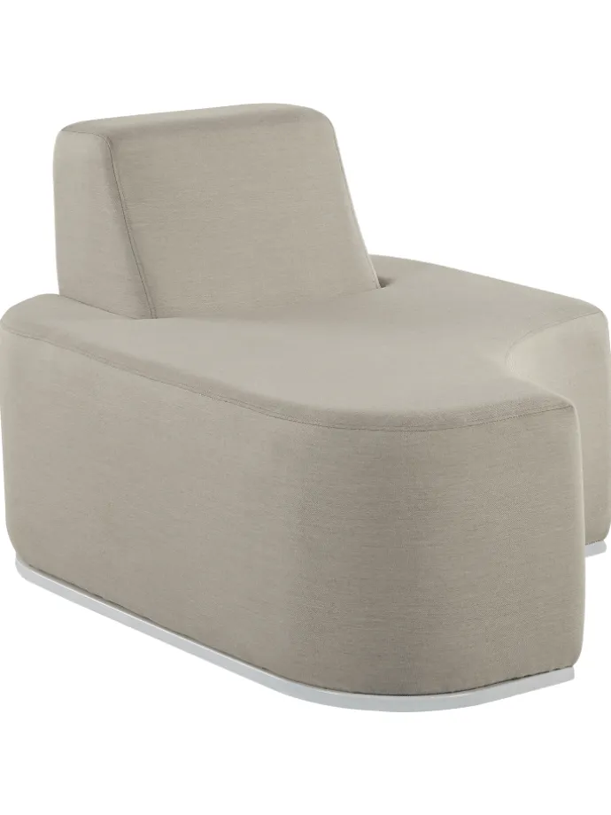 5-tlg Lounge Set FABRO in Grau
