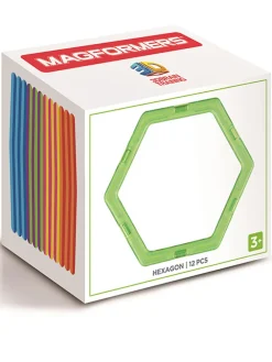 12tlg. Magnetspielset "Hexagon" - ab 3 Jahren