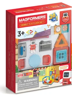 33tlg. Magnetspielset "Minibot's Kitchen" - ab 3 Jahren