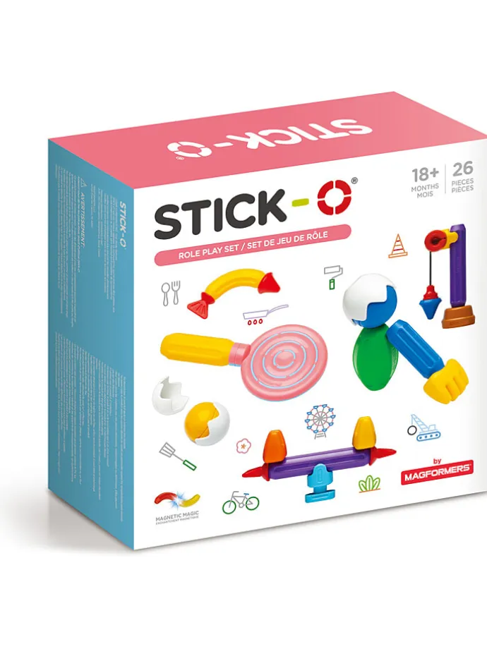26tlg. Magnetspielset "STICK-O Role Play" - ab 18 Monaten