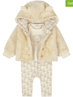 3tlg. Outfit in Beige