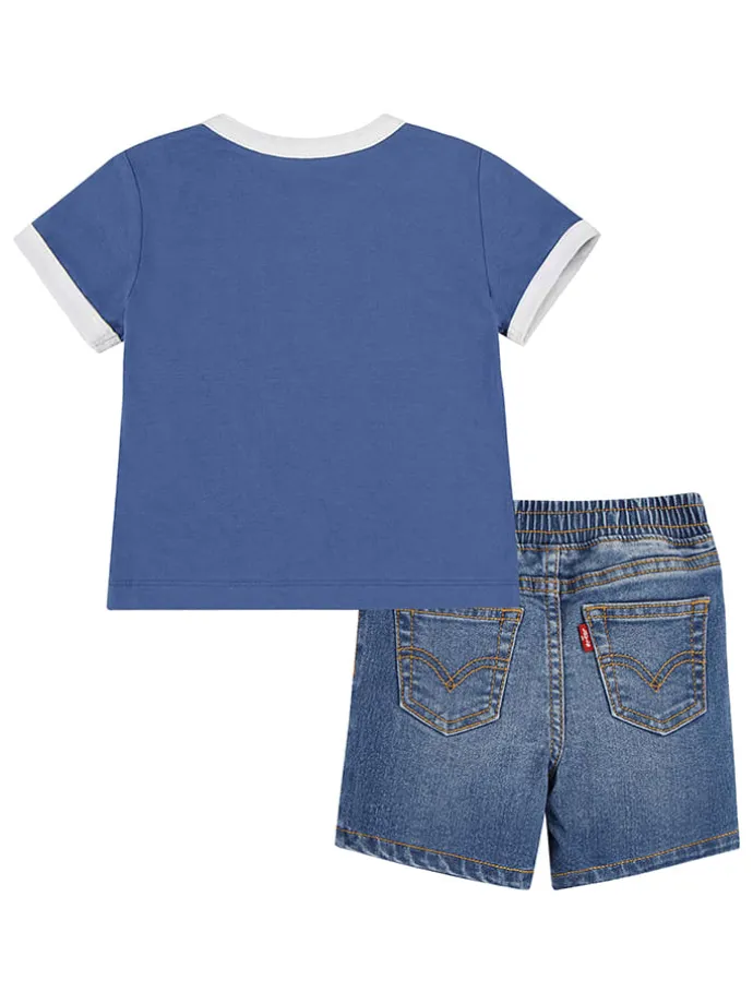 2tlg. Outfit in Blau