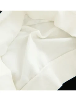 2tlg. Outfit in Creme/ Schwarz