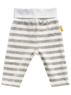 3tlg. Outfit in Grau/ Weiß