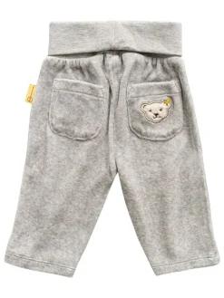 3tlg. Outfit in Grau/ Weiß