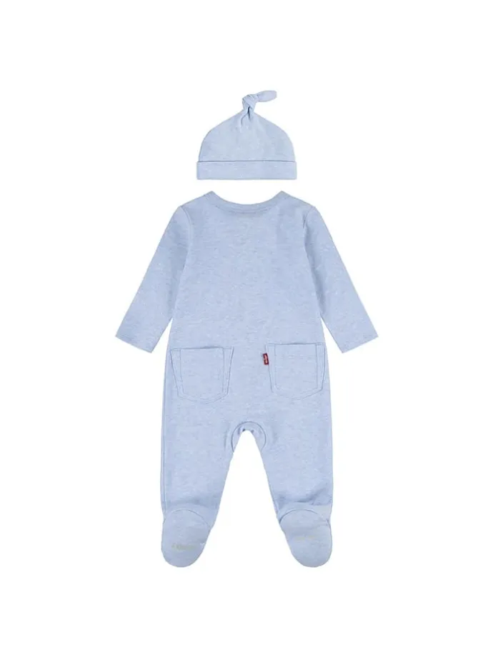 2tlg. Outfit in Hellblau